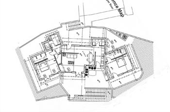 Villa Kapari, house layout Villa Kapari, house layout